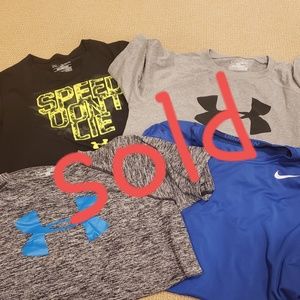 Boys XL Under Armour lot